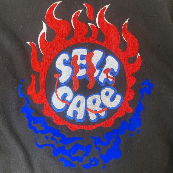 Bleecker & Mercer Jacket Men’s Medium Black Embroidered Varsity Streetwear - Picture 7 of 14